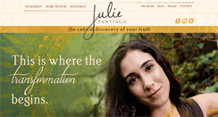 Desktop Screenshot of juliesantiago.com
